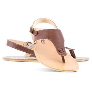 Alternative view of Belenka Barfusssandale Promenade ''Dark Brown''