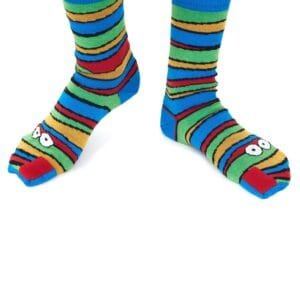 Plus 12 Socke Merino Leon's Ringelsocke Erwachsene