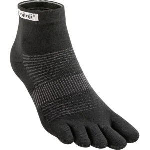Alternative view of Injinji Run Lightweight Mini Crew Black